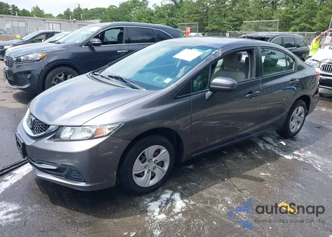 2014 Honda Civic Lx from USA, damaged, VIN 19XFB2F50EE239372